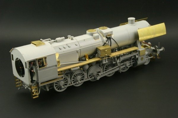 Eduard 35890 BR 52 w/ Steifrahmentender exterior 1/35 Trumpeter