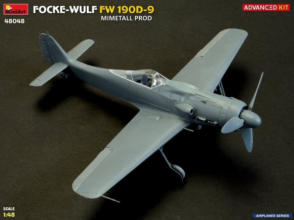 MiniArt 48048 FOCKE-WULF FW 190D-9. MIMETALL PROD. ADVANCED KIT 1/48