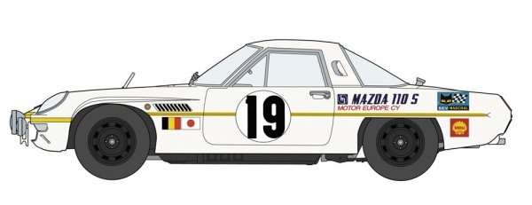 Hasegawa CH50 Collectors' Hi-Grade Series Mazda Cosmo Sport 1968 Marathon de la Route Super Detail 1/24
