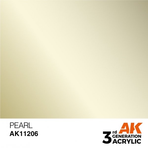AK Interactive AK11206 PEARL – METALLIC 17ml