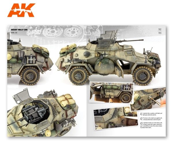 AK Interactive AK912 DAK – german afv in North Africa