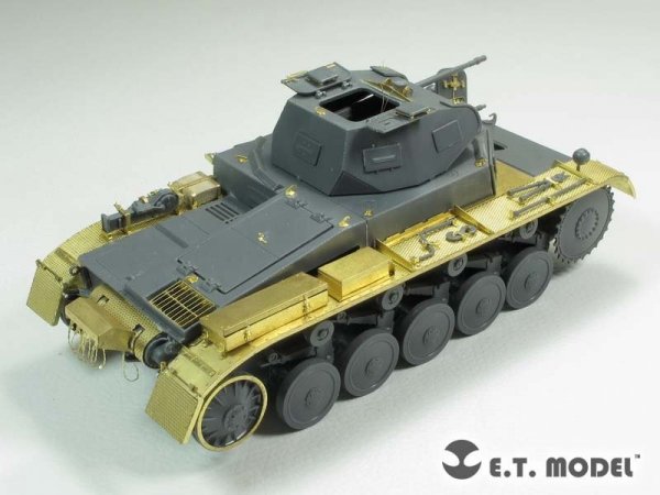 E.T. Model E35-186 WWII German Pz.Kpfw.II Ausf.A/B/C Fenders (For TAMIYA 35292) (1:35)