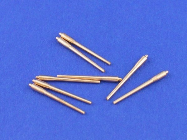 Aber 1:700L-01 Set of 8 pcs 380 mm long barrels for turrets without antiblast covers ships Richelieu, Jean Bart 1/700