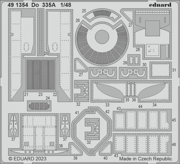 Eduard 491354 Do 335A TAMIYA 1/48