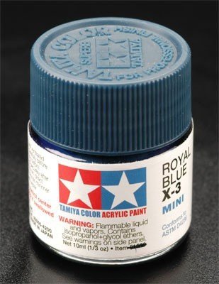 Tamiya X3 Royal Blue (81503) Acrylic paint 10ml