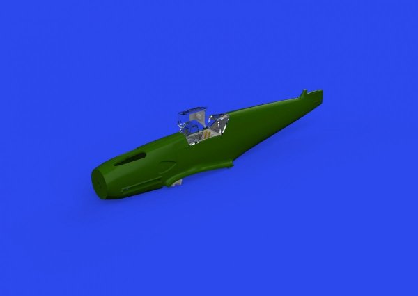 Eduard 672328 Bf 109F cockpit w/ early seat PRINT Eduard 1/72