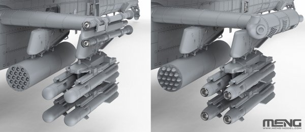 Meng Model QS-004 Boeing AH-64D Apache Longbow Heavy Attack Helicopter 1/35