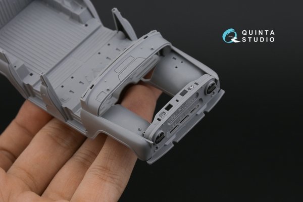 Quinta Studio QD35115 UAZ-469 3D-Printed &amp; coloured Interior on decal paper (Zvezda) 1/35