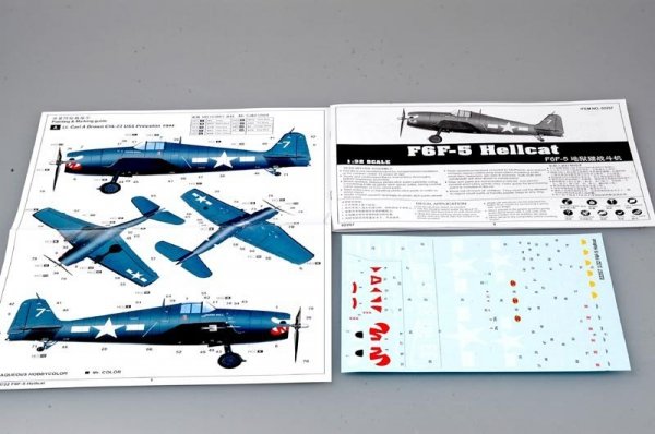 Trumpeter 02257 Grumman F6F-5 Hellcat (1:32)