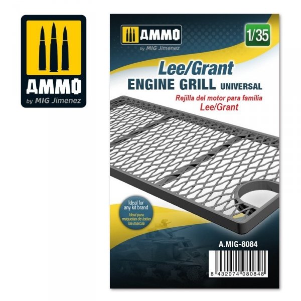 Ammo of Mig 8084 Lee/Grant engine grille universal 1/35