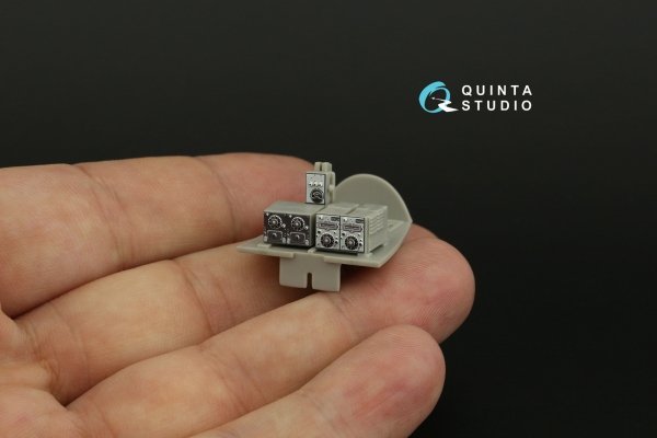 Quinta Studio QD32200 P-38L-5-LO Lightning 3D-Printed &amp; coloured Interior on decal paper (Trumpeter/Hobbycraft) 1/32