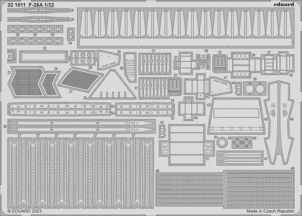 Eduard 321011 F-35A TRUMPETER 1/32