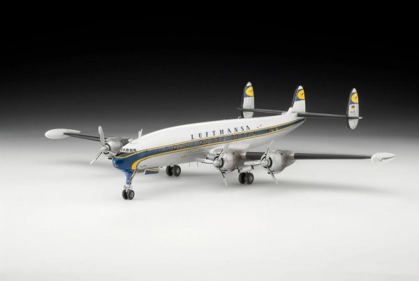 Revell 63745 Model Set Lockheed L.1049G Super Constellation Lufthansa 100 1/144
