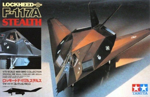 Tamiya 60703 Lockheed F-117A Stealth 1/72