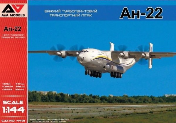 A&amp;A Models 4401 An-22 1/144