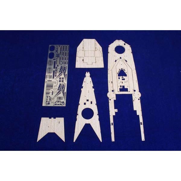 MK1 Design MD-35008 Repulse Wooden Deck TRU 1/350