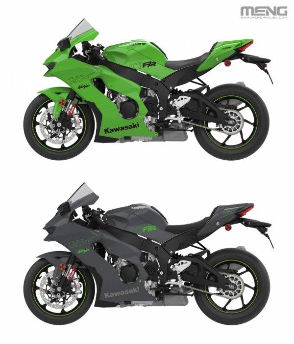 Meng Model MT-008 Kawasaki Ninja ZX-10RR 1/9