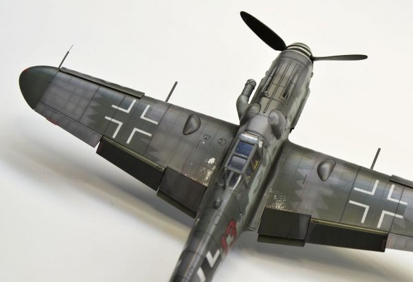 Omask 47008 Bf 109G-6 camo mask for Bartels wing 1/72