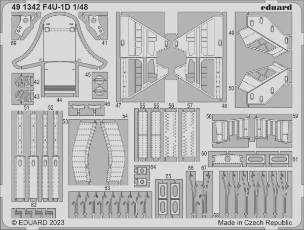 Eduard 491342 F4U-1D HOBBY BOSS 1/48