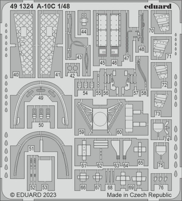 Eduard BIG49362 A-10C HOBBY BOSS 1/48