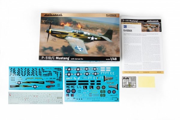 Eduard 82108 P-51B/ C Mustang w/ dorsal fin 1/48