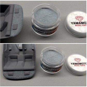 Yamamoto YMPF005 Flocking Powder Light Grey