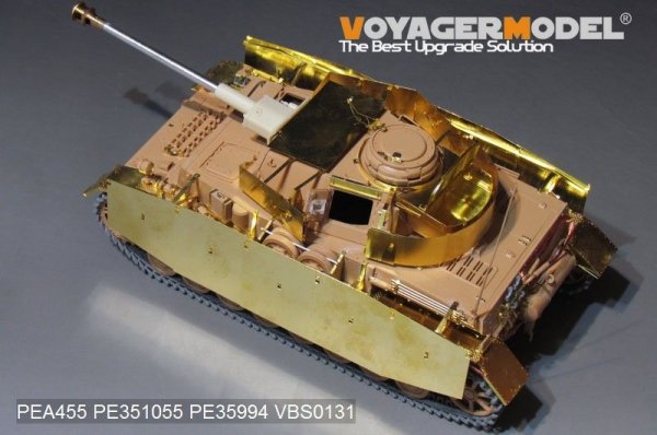 Voyager Model PEA455 WWII German Panzer.IV Ausf.H Early Version Schurzen (GP) 1/35