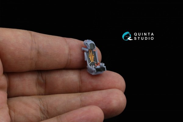 Quinta Studio QR+72038 K-36DM (initial release) ejection seat (for Su-17M3/M4/UM3/22, Su-24, MiG-29 9-12 Early aircraft) (All kits) 1/72