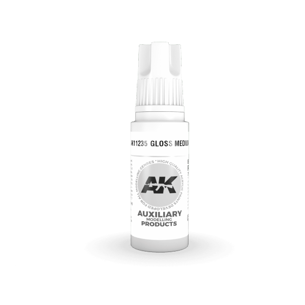 AK Interactive AK11235 GLOSS MEDIUM – AUXILIARY 17ml