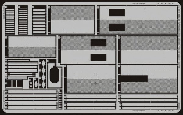 Eduard 35891 BR 52 w/ Steifrahmentender floor plate 1/35 Trumpeter
