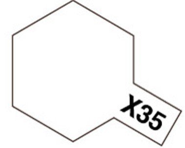 Tamiya X35 Semi Gloss Clear (81535) Acrylic paint 10ml