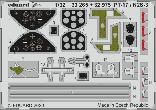 Eduard BIG33124 PT-17 / N2S-3 for ICM 1/32