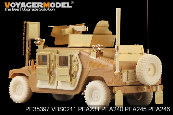 Voyager Model PEA246 Modern HUMVEE family bullet-proof door (For TAMIYA/BRONCO) 1/35