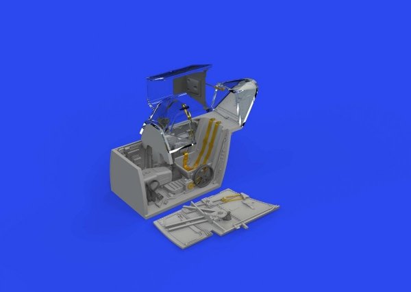 Eduard 648876 Bf 109F cockpit PRINT EDUARD 1/48