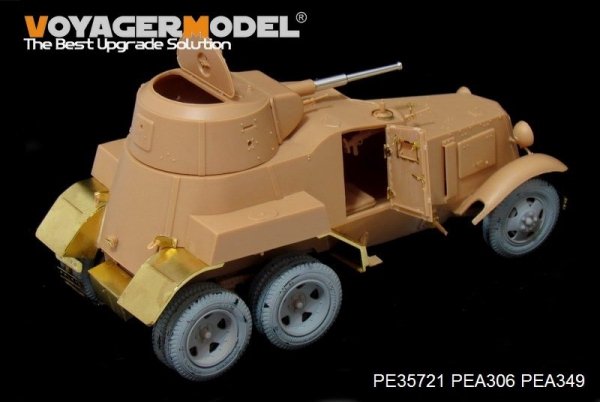 Voyager Model PE35721 WWII Soviet BA-10 Armored Vehicle Basic (For HobbyBoss 83840)1/35