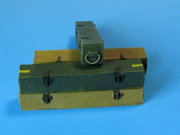 Eureka XXL E-006 Zestaw 5-ciu skrzynek amunicyjnych 1:35