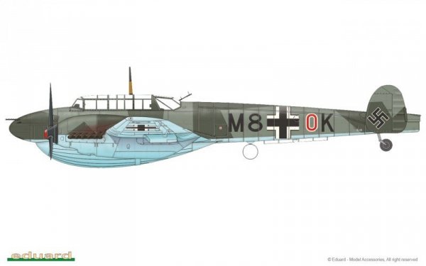 Eduard 7081 Bf 110C/ D (1:72)