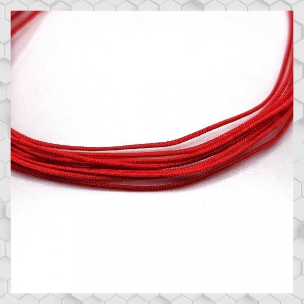 Yamamoto YMPTUN104 Braided Hose Line Red 0,4 mm