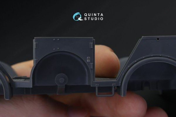 Quinta Studio QD35027 Horch 4X4 type 1a 3D-Printed &amp; coloured Interior on decal paper (for Tamiya kit) 1/35