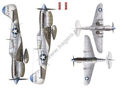 Kagero KD48009 PACIFIC P-40N WARHAWKS. Part I 1/48