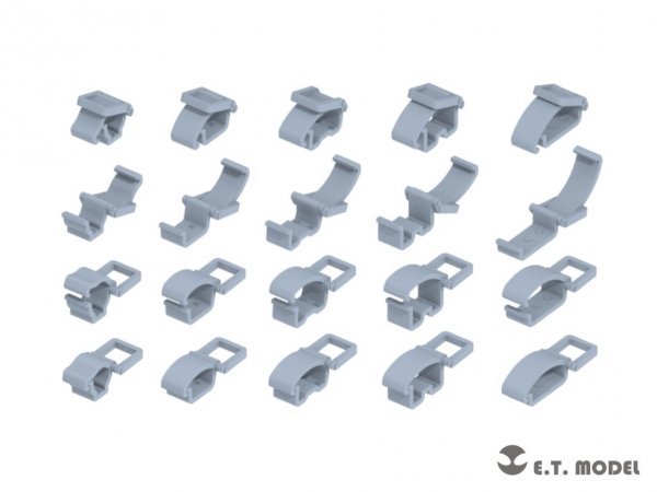 E.T. Model P35-278 WWII German Clamps (Type.2) 1/35
