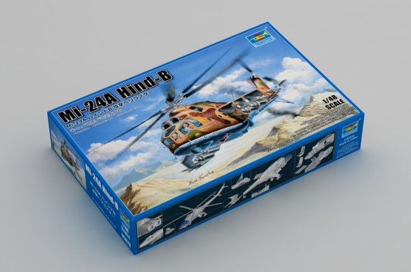 Trumpeter 05828 Mi-24A Hind-B 1/48