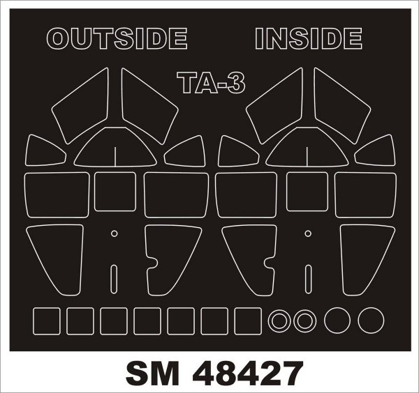 Montex SM48427 TA-3 SKYWARRIOR TRUMPETER