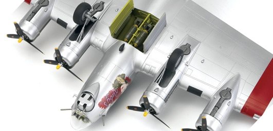 Academy 12414 B-17G Flying Fortress Special Nose Art Edition 1/72
