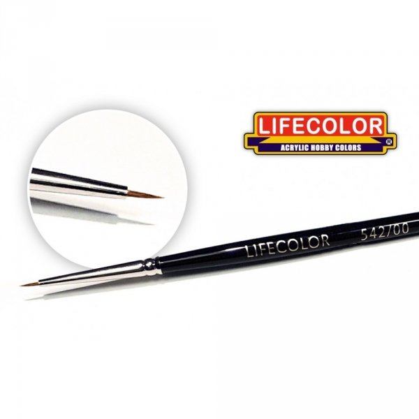 Lifecolor TA542/00 Short hair marten brush 00