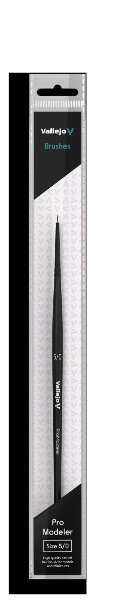 VALLEJO B01050 - Pędzel - Pro Modeler - Natural Hair Round No. 5/0