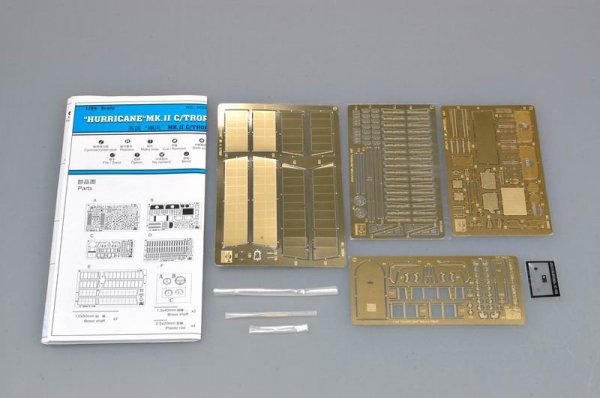 Trumpeter 06604 Hawker Hurricane IIC Photo Etherd Part set 1/24