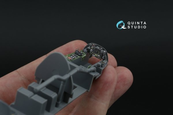 Quinta Studio QDS-48556 Bristol Beaufighter TF.Mk.X 3D-Printed &amp; coloured Interior on decal paper (Tamiya) (small version) 1/48