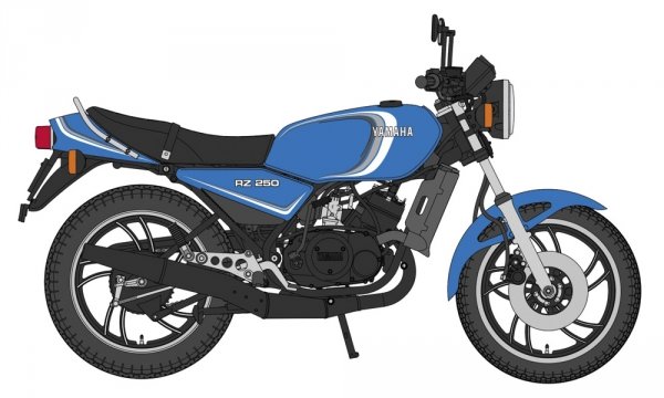 Hasegawa 21774 Yamaha RZ250 (4L3) "Y.A.C. Limited" (1982) 1/12