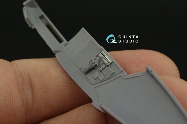 Quinta Studio QD72009 Bf 109E 3D-Printed &amp; coloured Interior on decal paper (Special Hobby) 1/72